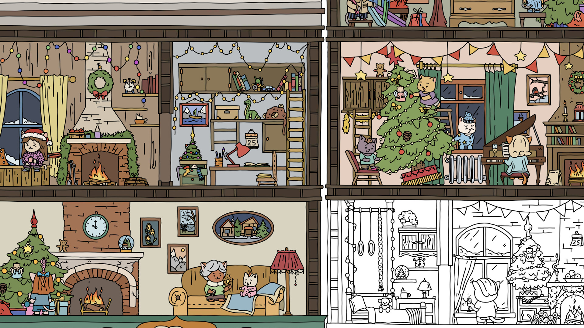 #2. FIND ALL: Christmas - Extra Level (Steam) 由: Very Very LITTLE Studio