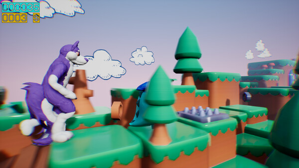 Dino running from a FURRY: GAMESFORFARM 스크린샷 7