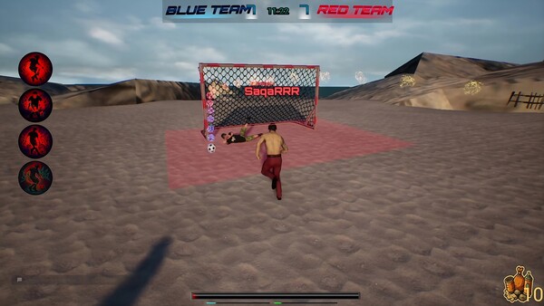 Screenshot of Street Soccer Online