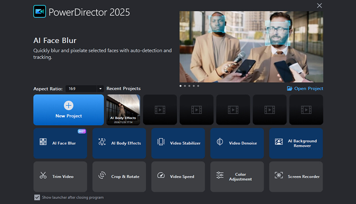 CyberLink PowerDirector 2025 Ultra screenshot #1