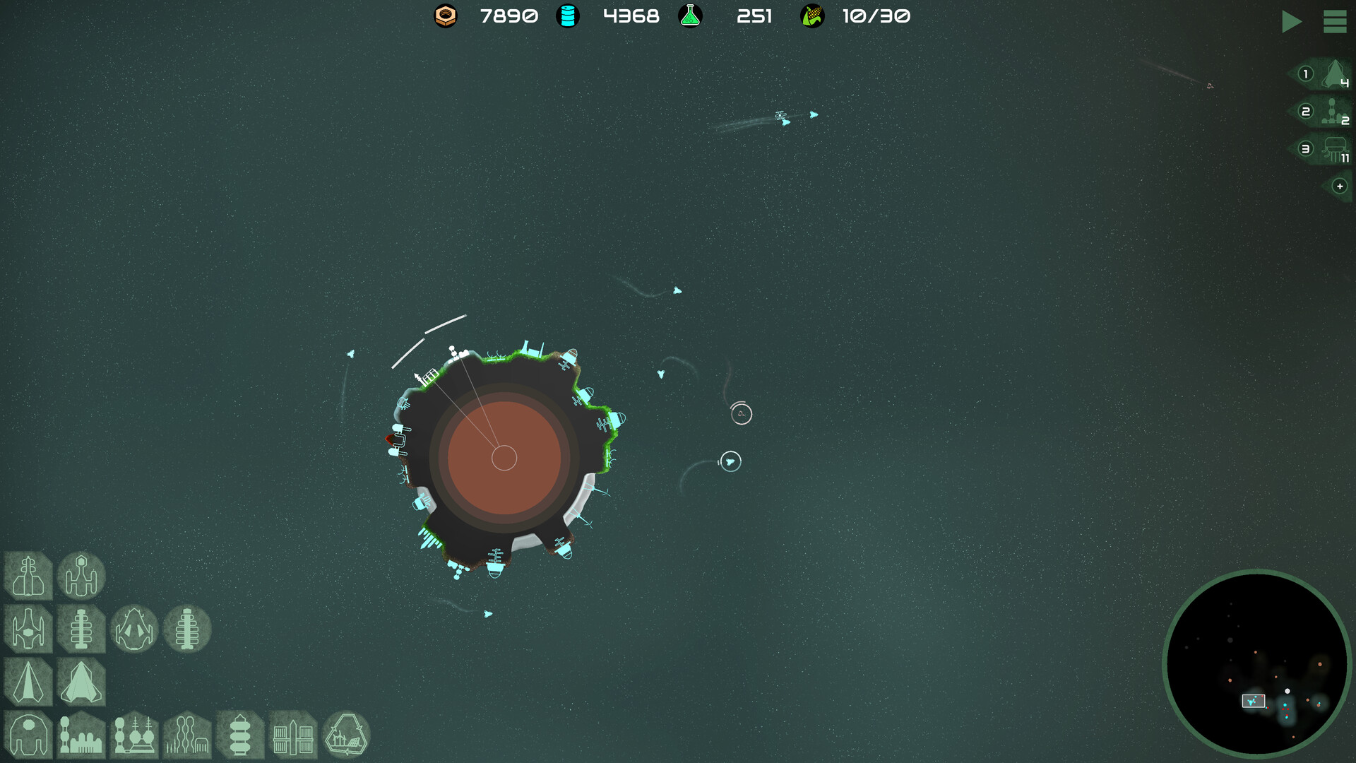 Empires of a Tiny Universe