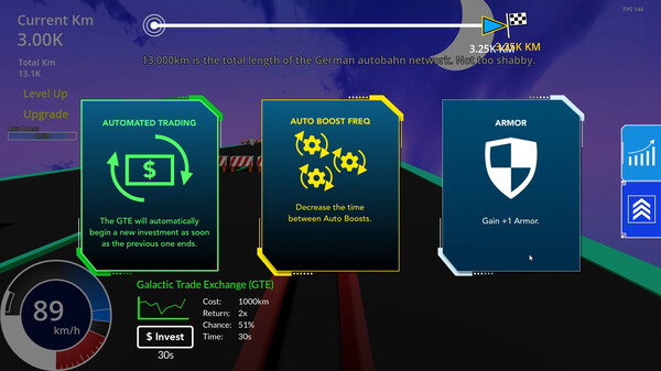 Progress Racer RPG game for Linux 1