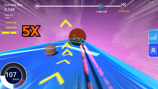 Скриншот из Progress Racer RPG