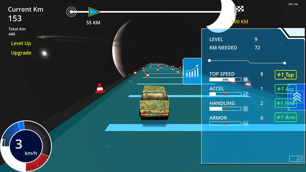 Скриншот из Progress Racer RPG