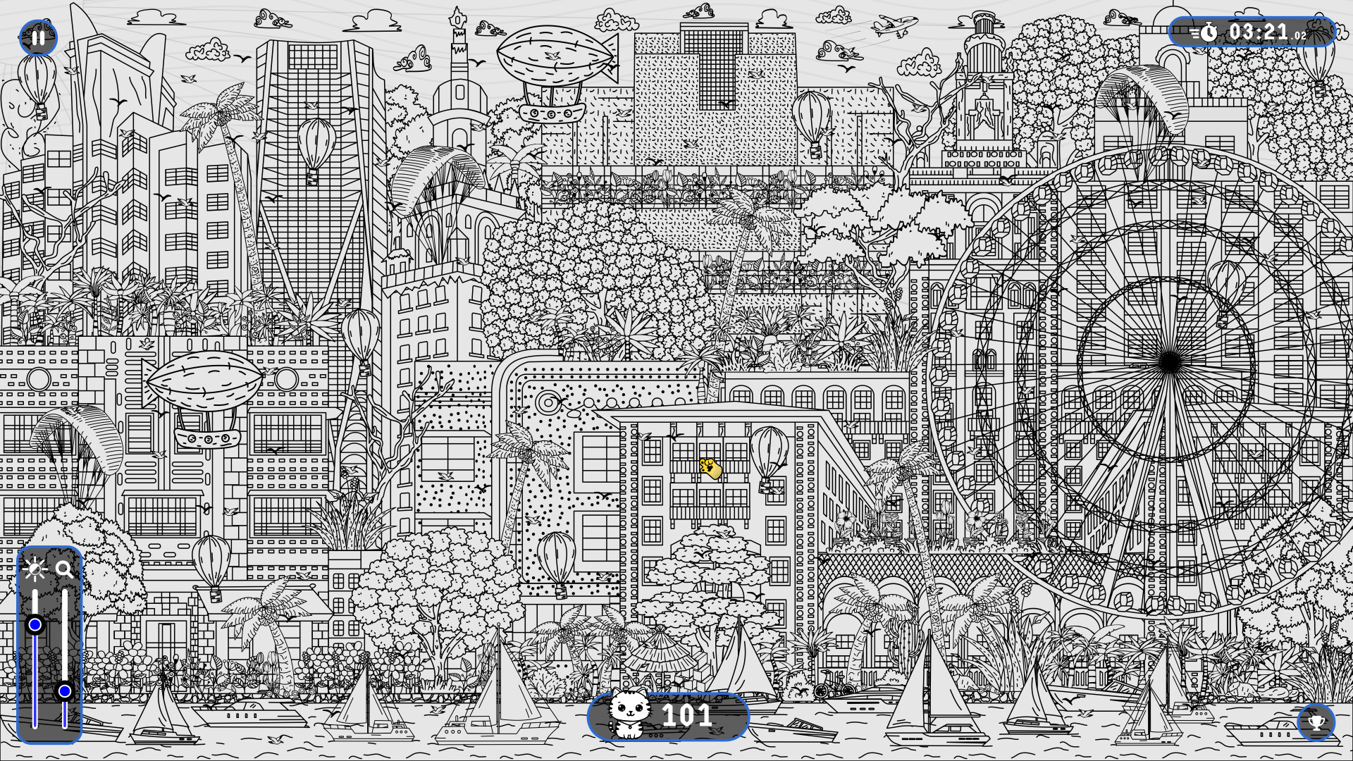 screenshot of 101 Cats Hidden in Miami 1