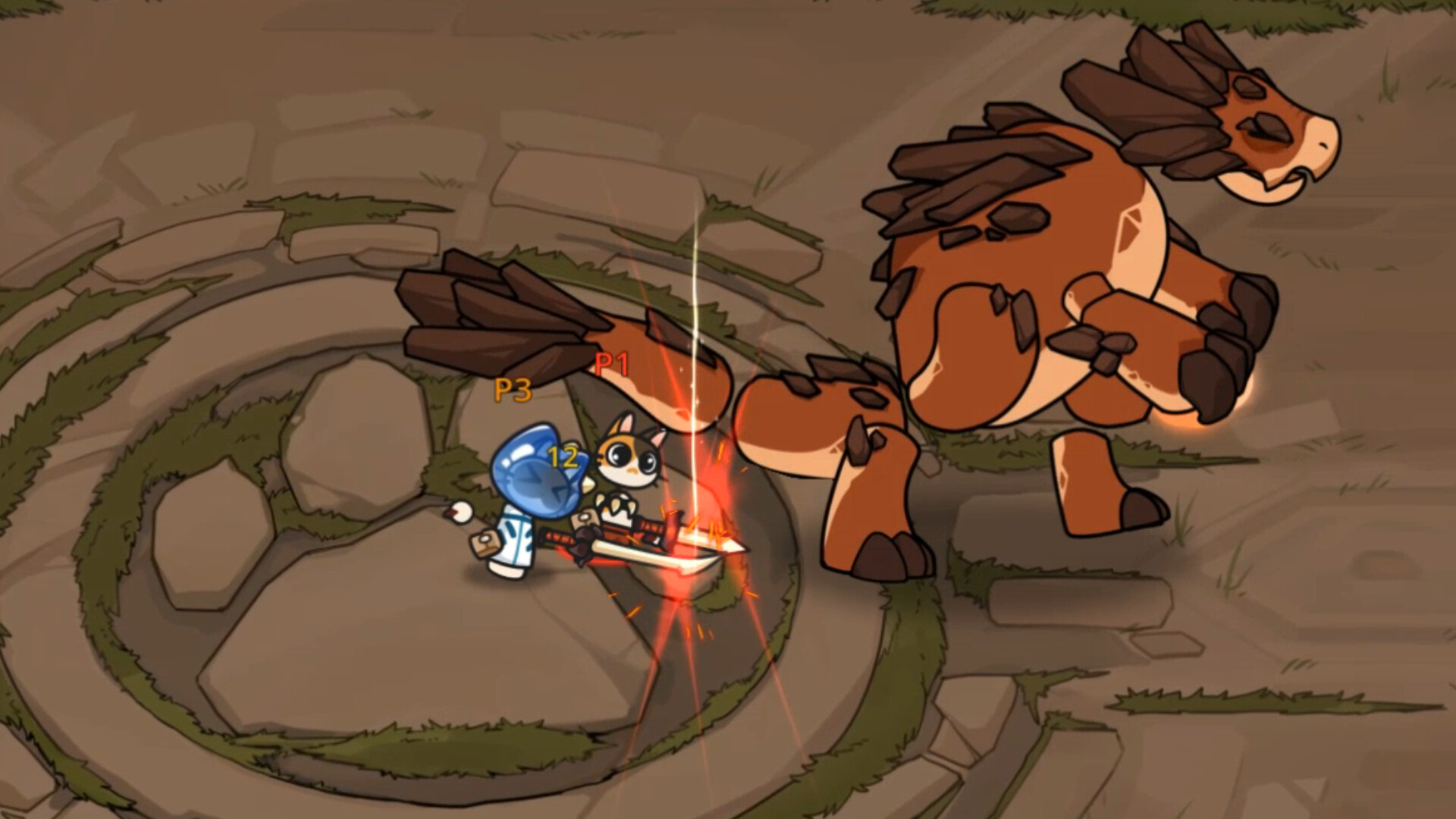 Cat Gladiator screenshot #2