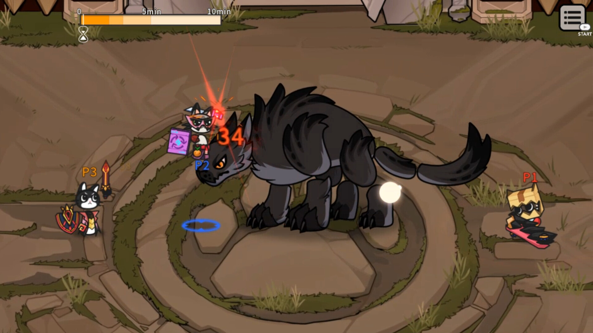 Cat Gladiator screenshot #2