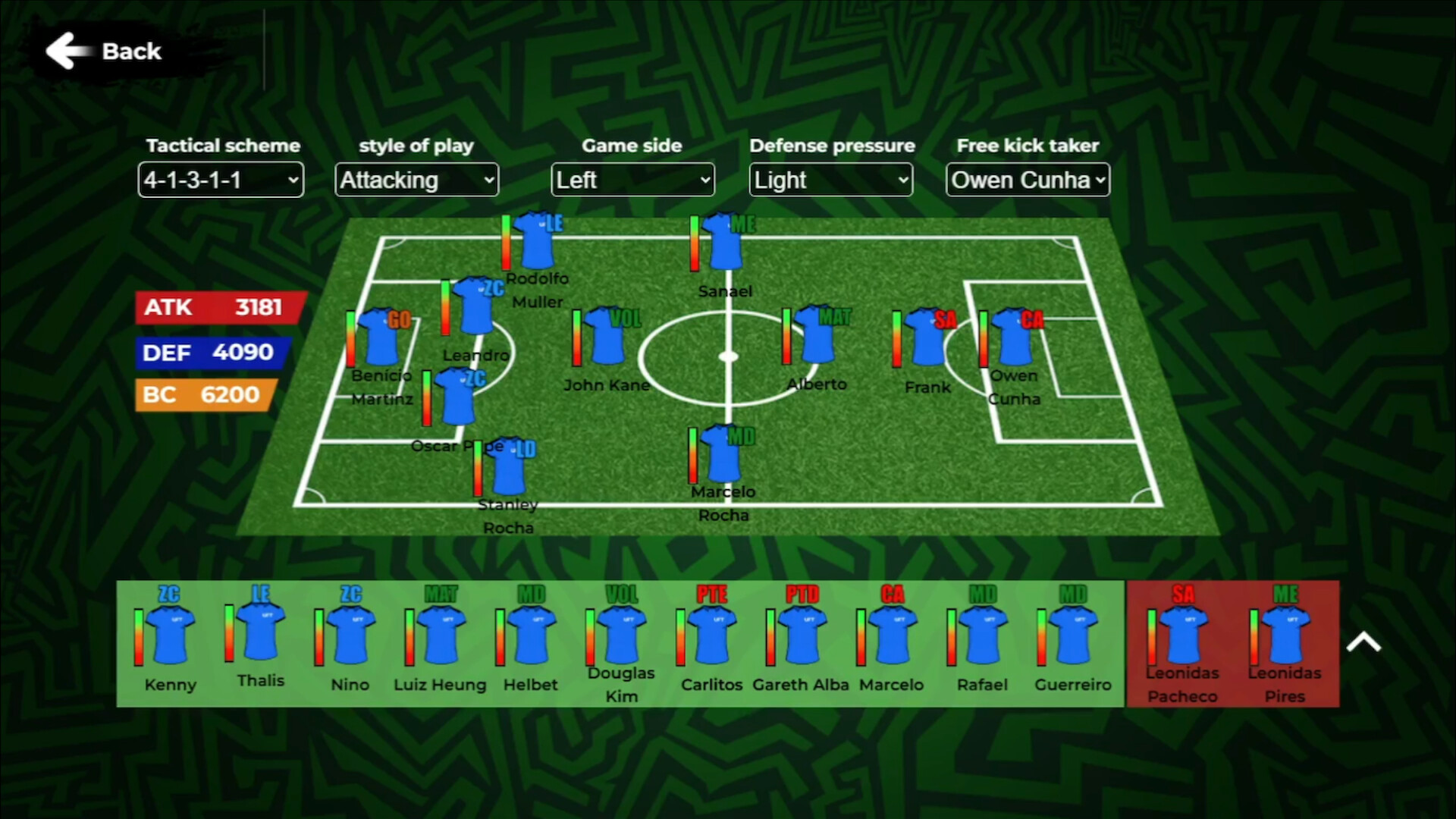 UltFoot: Football Manager screenshot #6