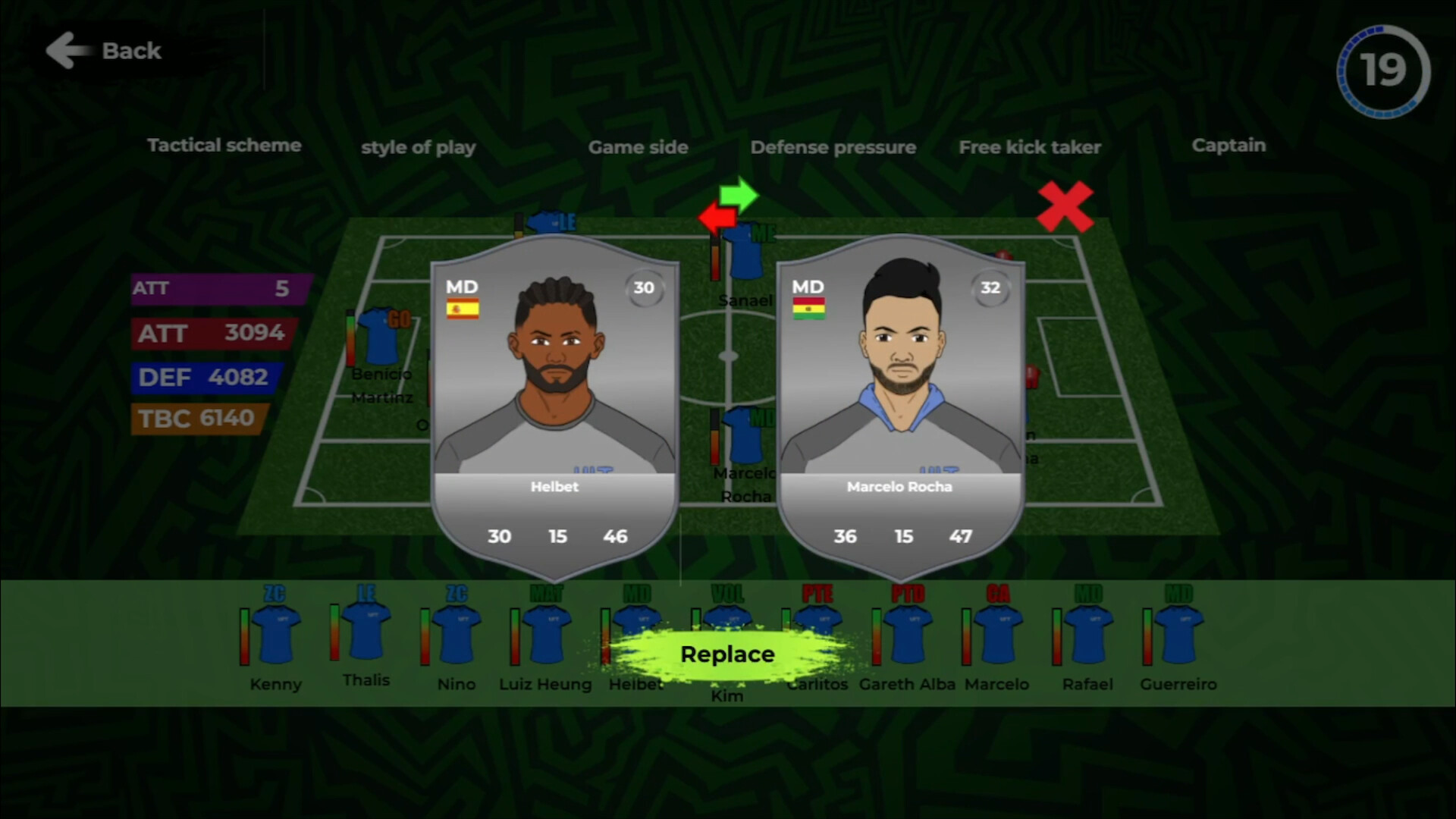 UltFoot: Football Manager screenshot #2