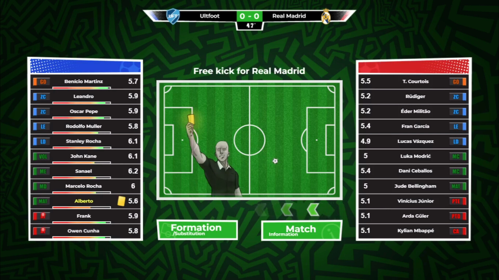 UltFoot: Football Manager Featured Screenshot #1