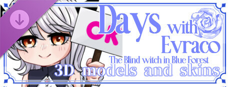 Days with Evraco: The Blind witch in Blue Forest - 3D models and skins cover art
