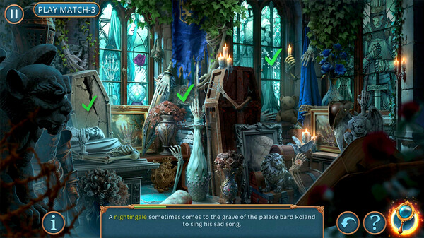 Screenshot z Connected Hearts: Hour of the Witch Collector's Edition