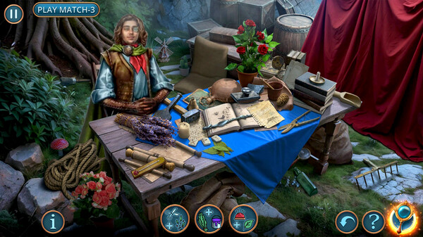 Screenshot z Connected Hearts: Hour of the Witch Collector's Edition