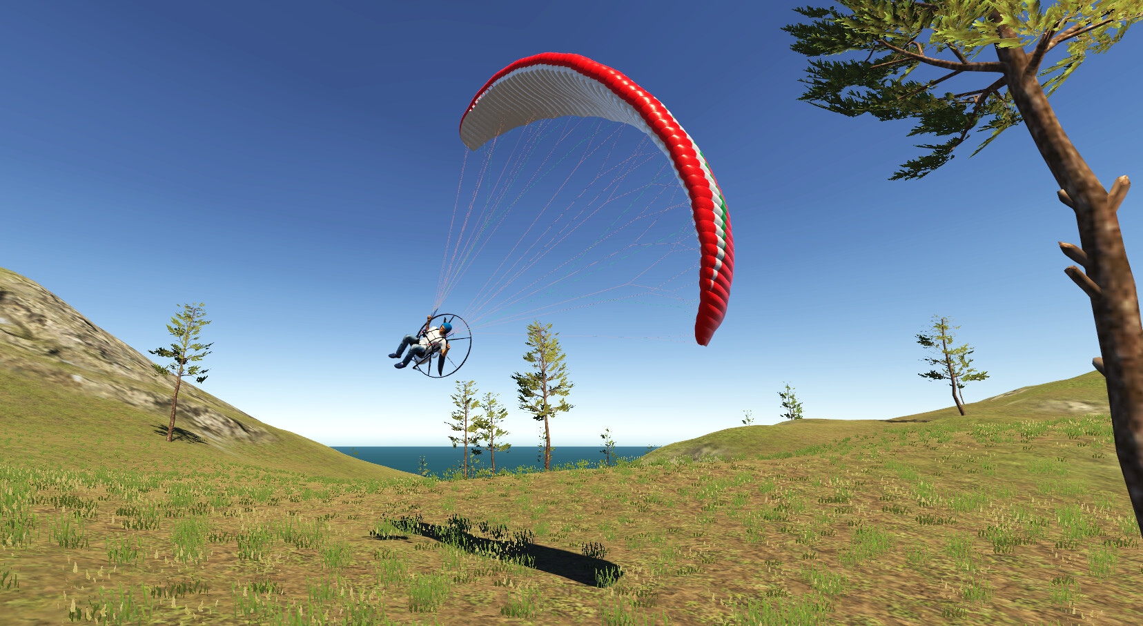 #1. Paragliding Simulator (Steam) 由: Evan Burrows