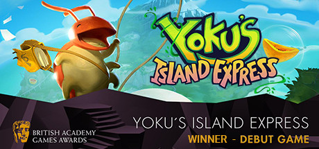 Steam header art for Yoku's Island Express