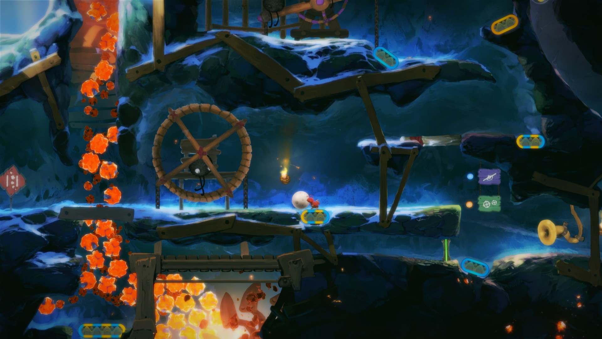 Yoku's Island Express screenshot #2