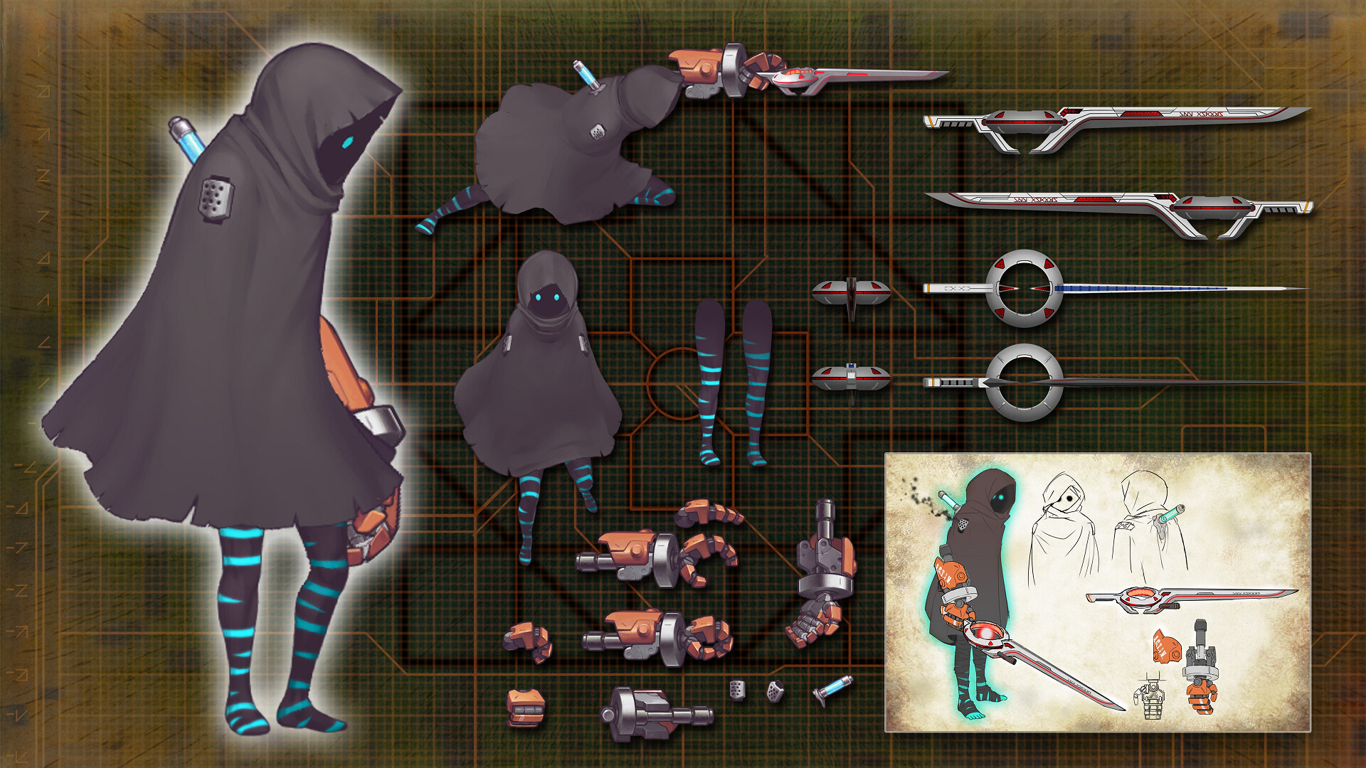 Shadow Labyrinth - Digital Artbook & Soundtrack Featured Screenshot #1