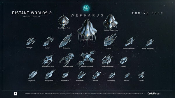 Distant Worlds 2: Factions - Atuuk and Wekkarus.