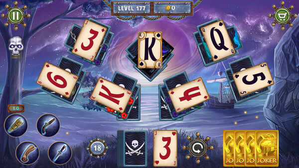 Pirates Adventure Solitaire screenshot 5
