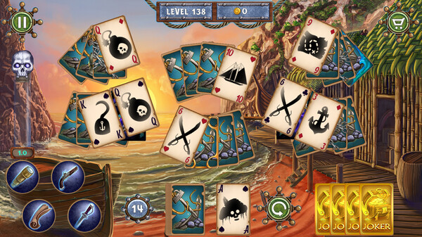 Pirates Adventure Solitaire screenshot 3