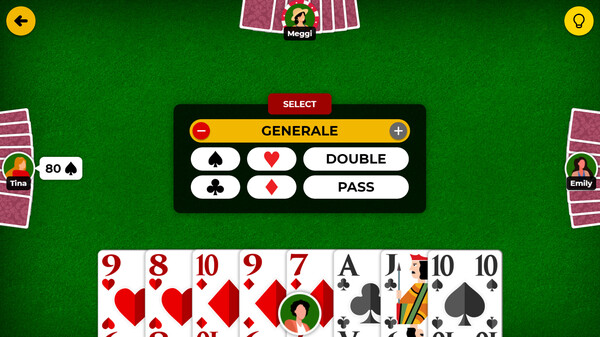 Screenshot z Belote 3 in 1