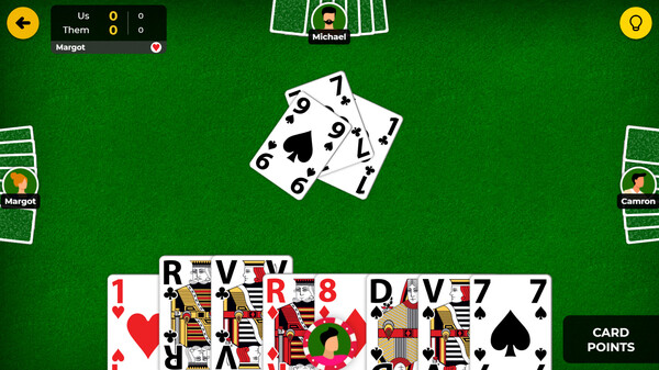Screenshot z Belote 3 in 1