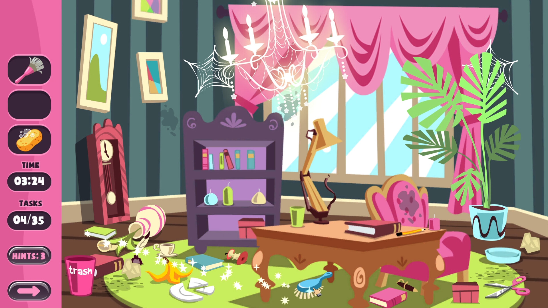 Home Cleaning: Cozy Baby Cleanup screenshot #3