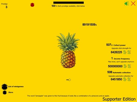 Ananas - Pineapple Supporter Edition for steam Ananas - Pineapple Supporter Edition for steam