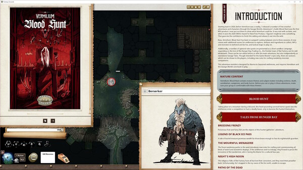 Fantasy Grounds - Vermilium: Blood Hunt