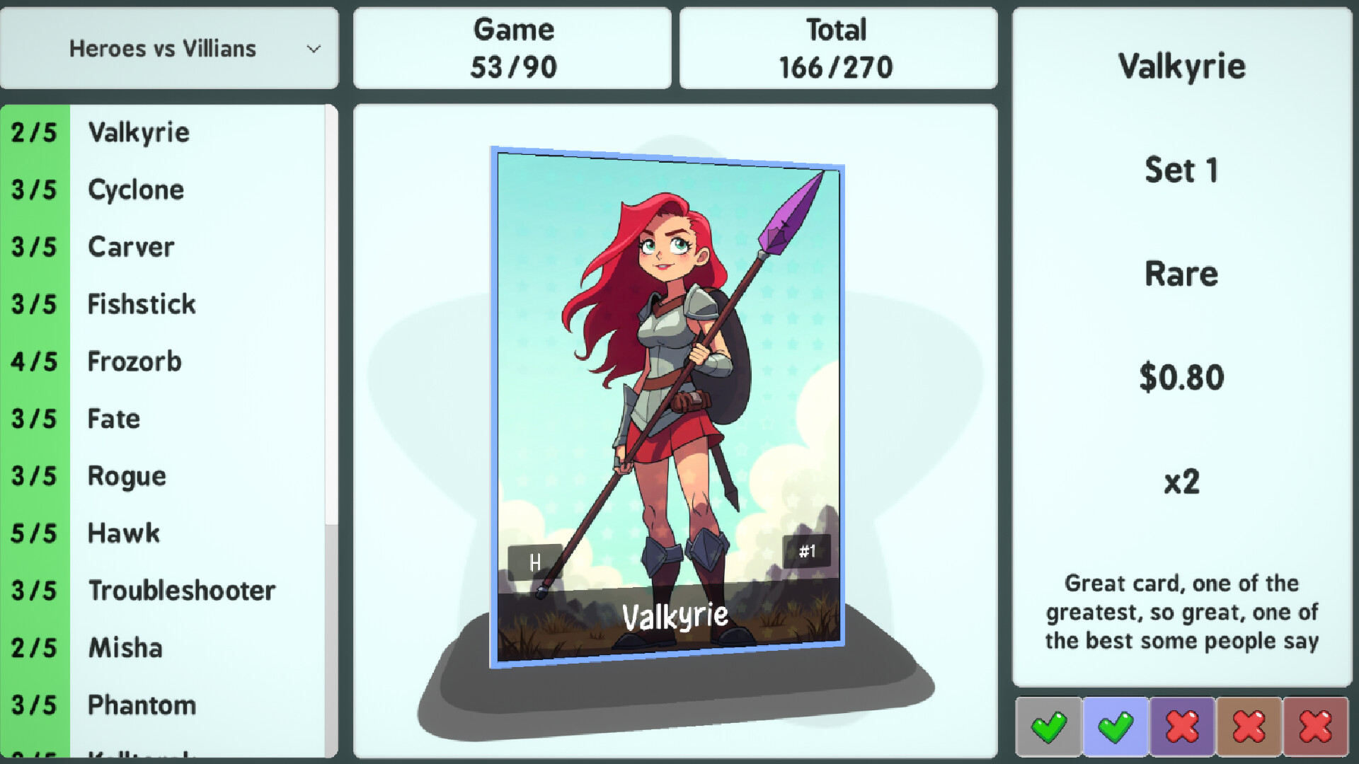 Card Collection Simulator screenshot #3