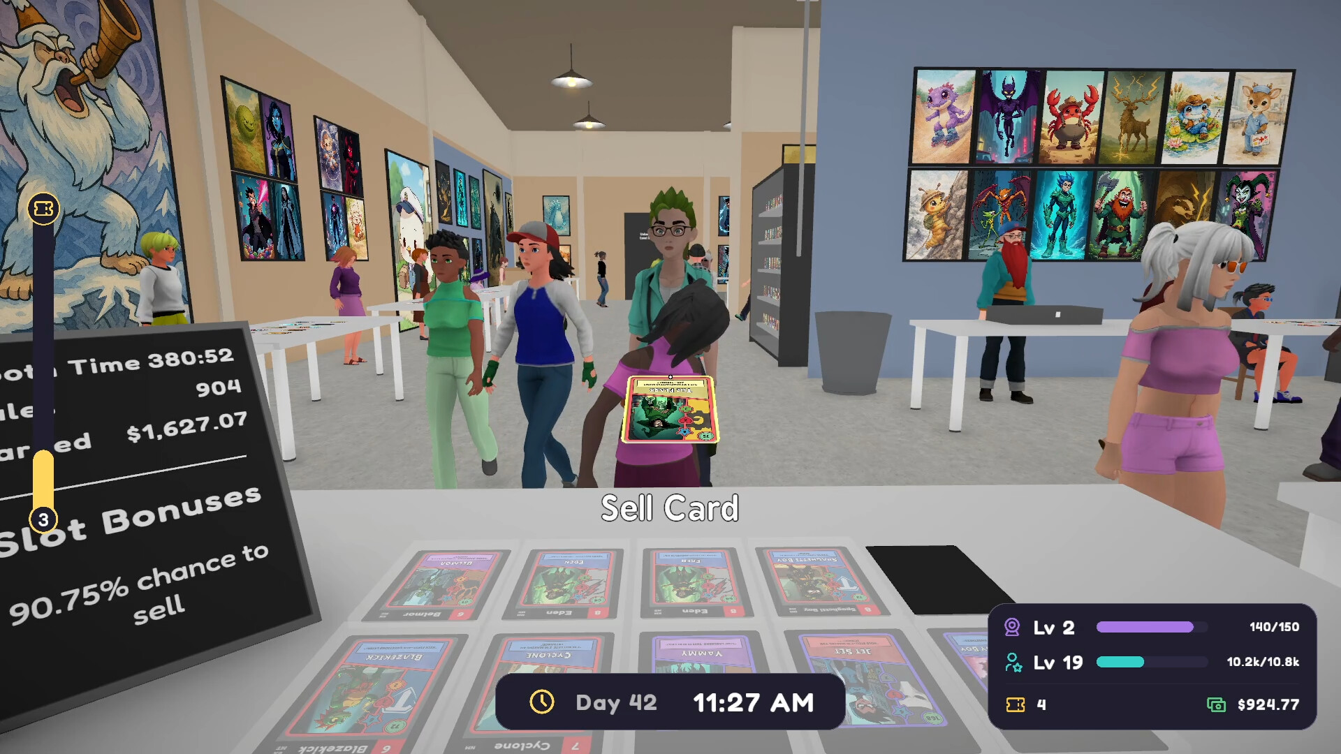 Card Collection Simulator screenshot #1