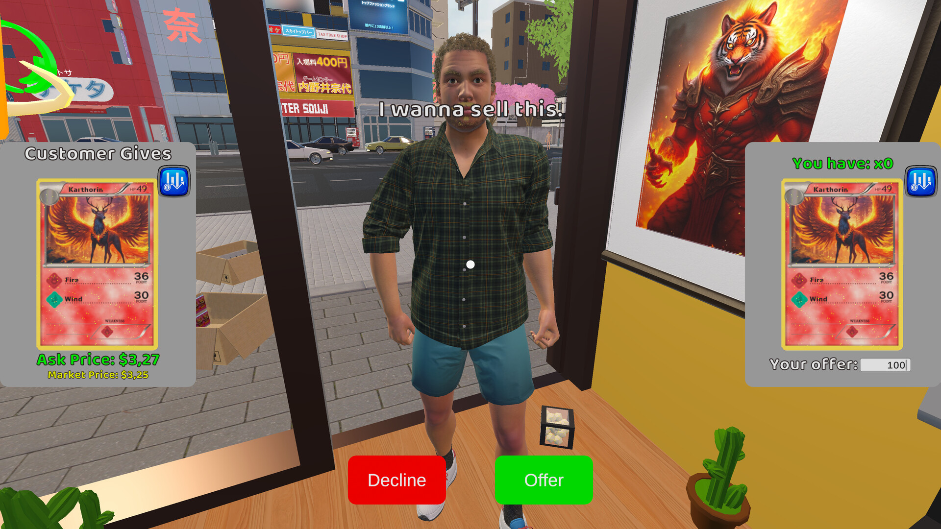 #8. TCG Multiplayer Card Shop Simulator (Steam) โดย: Alkame Games