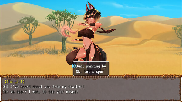 Screenshot z MonGirl Conquest