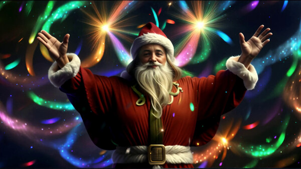 Screenshot z AI-VJ - Christmas Visuals