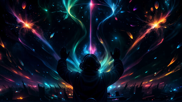 AI-VJ - New Year Visuals