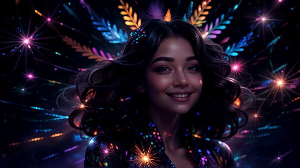 AI-VJ - New Year Visuals