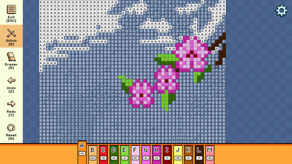 Pixel Cross Stitch - Spring Pack 3
