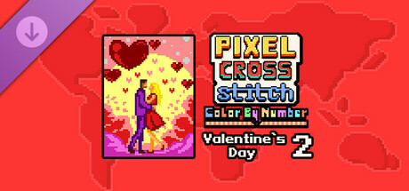 Pixel Cross Stitch - Valentine's Day Pack 2 banner image