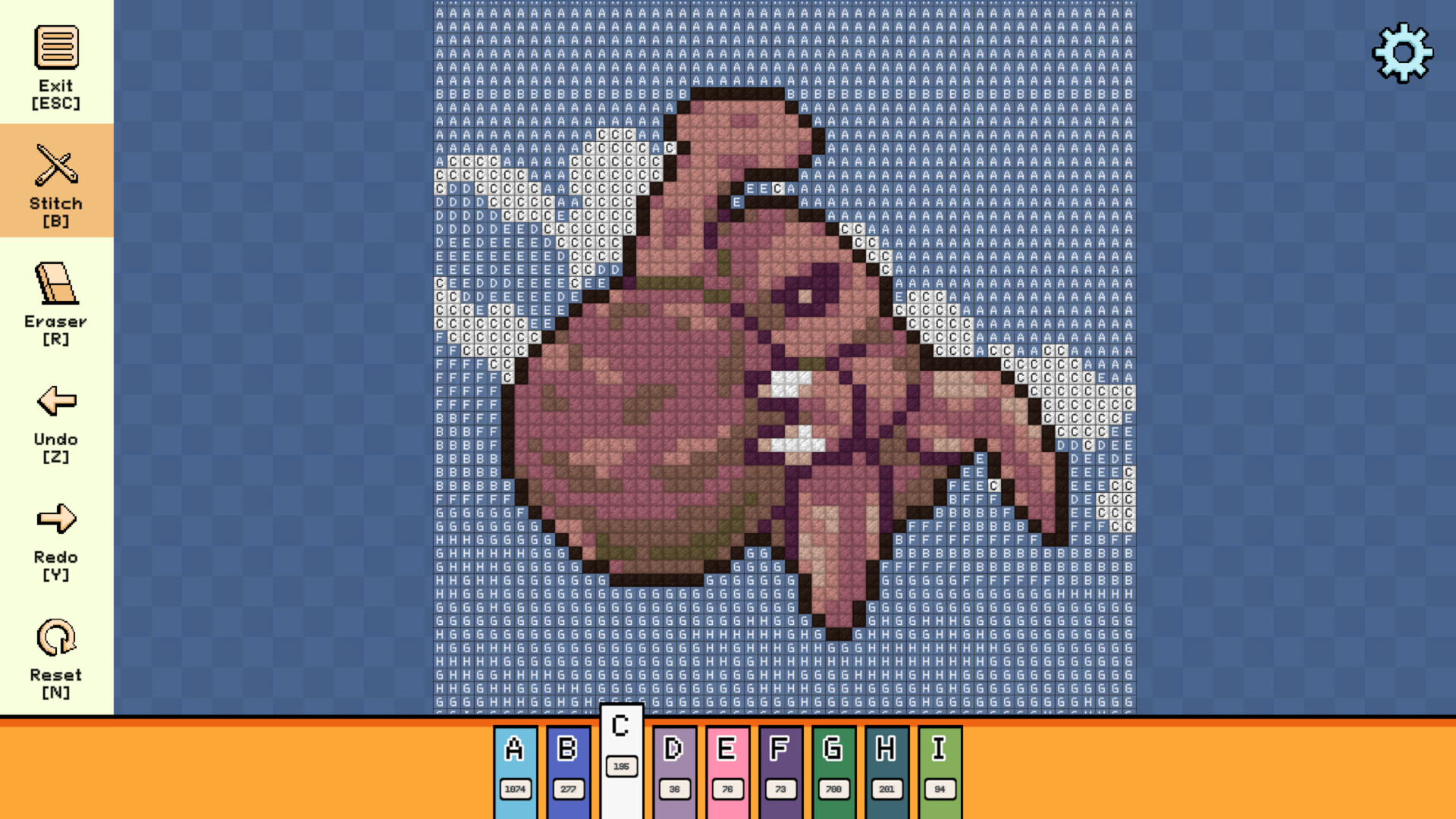 Pixel Cross Stitch - Menacing Monsters Pack Featured Screenshot #1