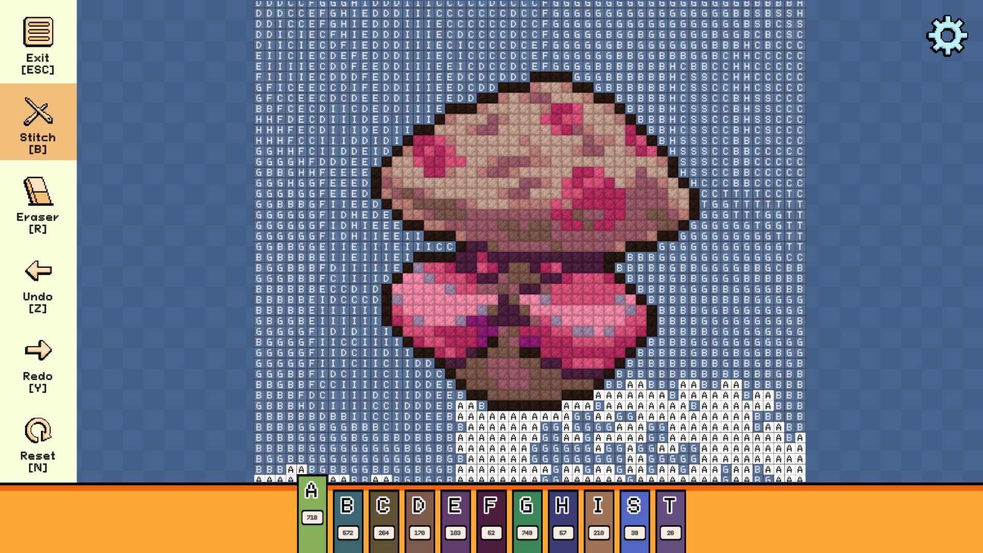 #2. Pixel Cross Stitch - Menacing Monsters Pack 2 (Steam) Podle: Error 300