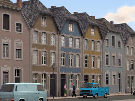 Modellset 1 - Bahnhof, Häuser, Scheunen screenshot 8