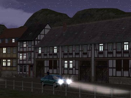 Modellset 1 - Bahnhof, Häuser, Scheunen