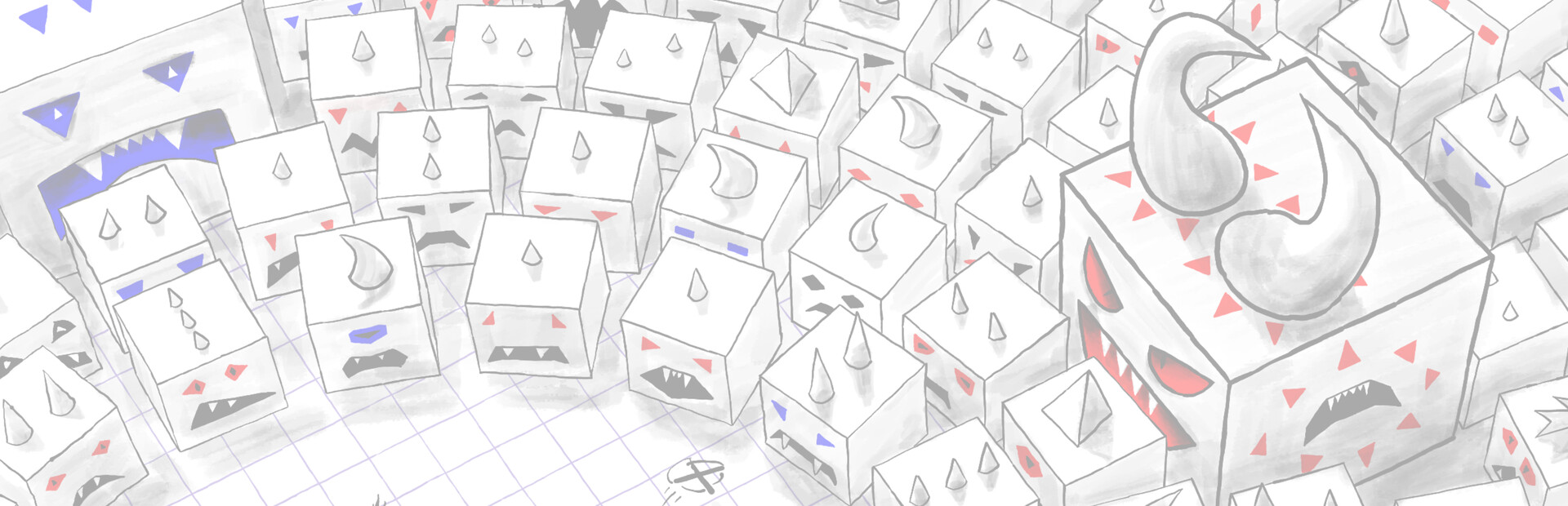 Squared Notebook Fight