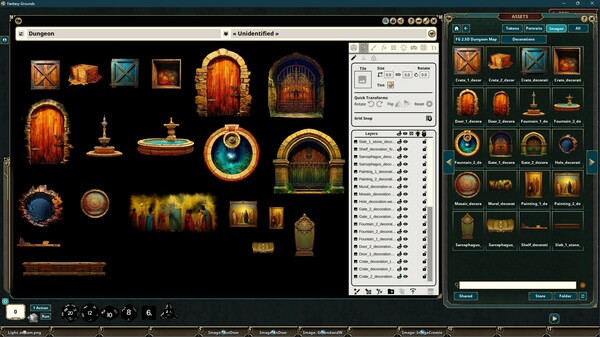 Fantasy Grounds - FG Immersive Dungeon Map Pack