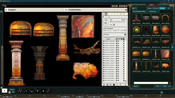 Fantasy Grounds - FG Immersive Dungeon Map Pack