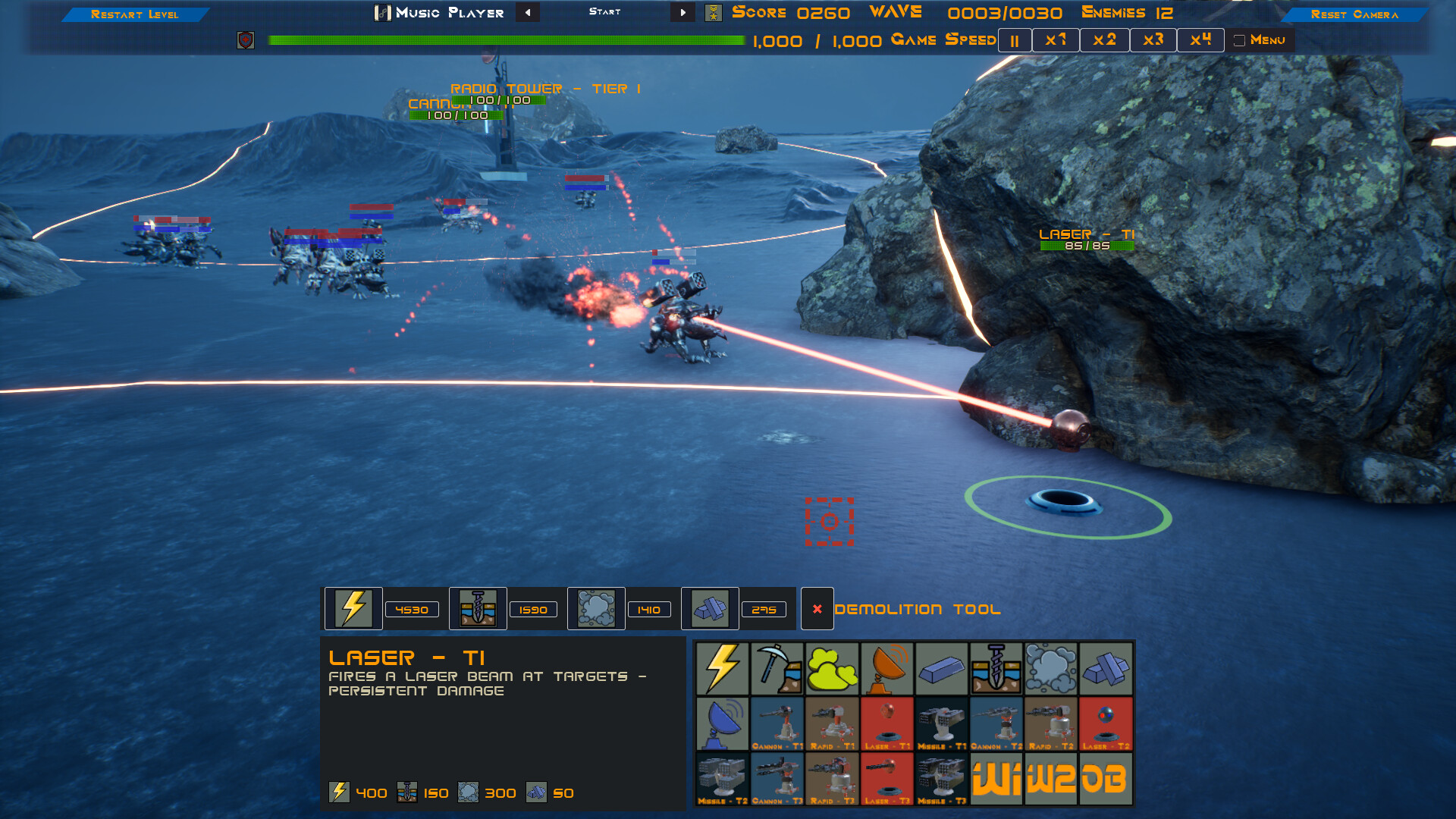 screenshot of Ad Astra: Sci-Fi Tower Defense 6