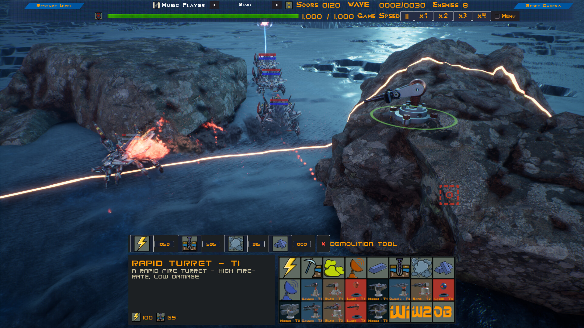 screenshot of Ad Astra: Sci-Fi Tower Defense 5