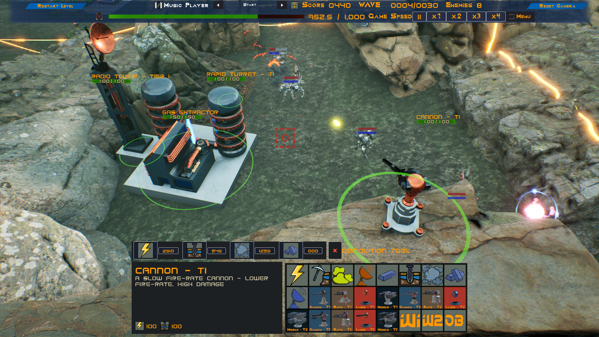 screenshot of Ad Astra: Sci-Fi Tower Defense 11