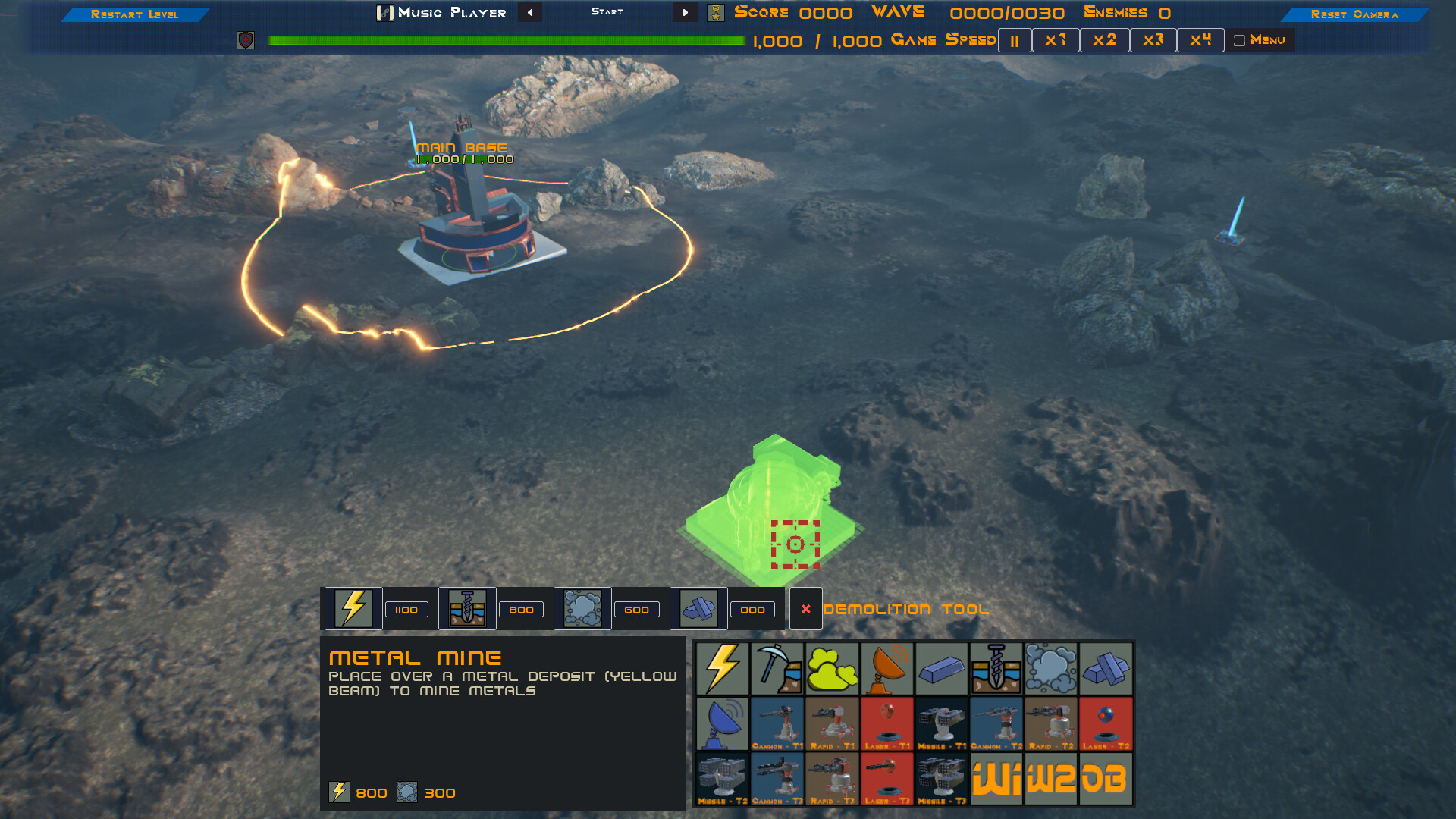 screenshot of Ad Astra: Sci-Fi Tower Defense 1