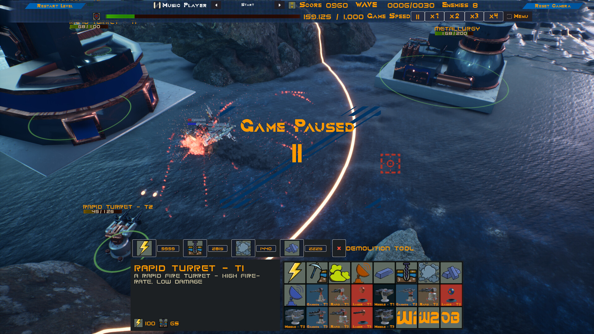 screenshot of Ad Astra: Sci-Fi Tower Defense 2